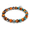 Mitternachtskürbis | Silber | Glühwürmchen-Glaskürbis-Armband